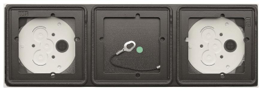 GIRA 5503902 AP-Gehäuse 3fach System 106 