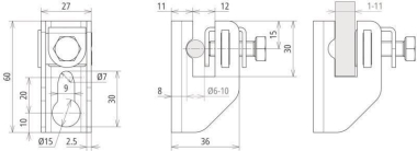 DEHN Flachbandhalter              277239 