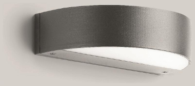 BEGA Wandleuchte 3000K silber   33325AK3 