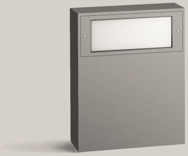 BEGA Pollerleuchte silber       84669AK3 