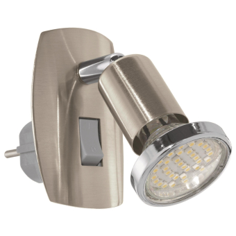 EGLO LED Stahl nickel-matt chrom   92924 