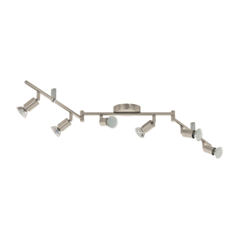 EGLO BUZZ-   LS/6 NICKEL-MATT 'BUZZ-LED' 