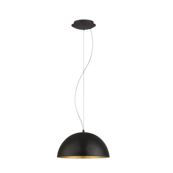 EGLO  HL/1 Ø380 SCHWARZ/GOLD 'GAETANO 1' 