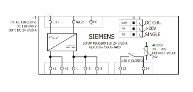 Siemens SITOP PSU6200 6EP3336-7SB00-3AX0 