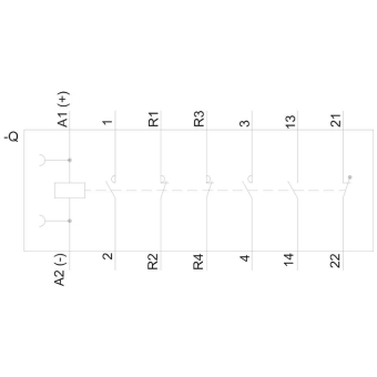 Siemens 3RT25261BB40 Schütz AC-3:11kW 