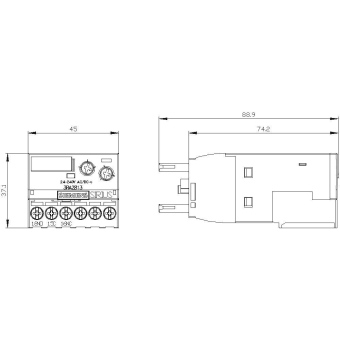Siemens 3RA28131AW10 Hilfsschalter 