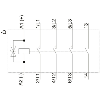 Siemens 3RT20172KB41 Koppelschütz AC-3 