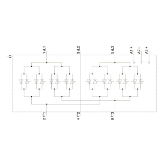 Siemens 3RF34031BD04 Halbleiterschütz 
