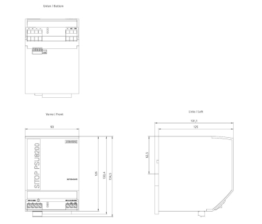 Siemens 6EP13363BA10 SITOP PSU8200 20A 
