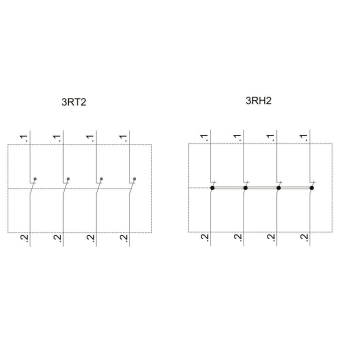 Siemens 3RH29111FA04 Hilfsschalterblock 