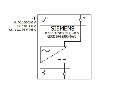 Siemens 6EP33306SB000AY0 LOGO!POWER 24V 