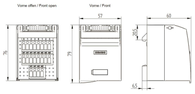 Siemens Klemmenblock  6ES7924-0BB20-0AA0 
