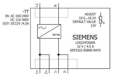 Siemens 6EP33226SB000AY0 LOGO!POWER 12V 