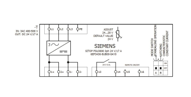 SIEM SITOP PSU3800    6EP3436-8UB00-0AY0 