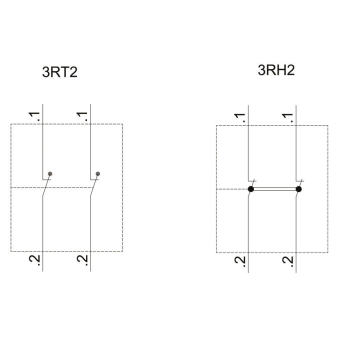 Siemens 3RH29111HA02 Hilfsschalterblock 