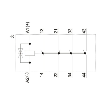 Siemens 3RH21311KB40 Koppelhilfsschütz 