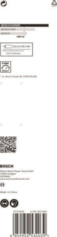 Bosch EXPERT SELFCUT Speed    2608900329 