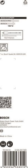 Bosch EXPERT SELFCUT Speed    2608900317 