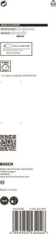 Bosch EXPERT SELFCUT Speed    2608900330 
