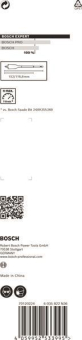 Bosch EXPERT SELFCUT Speed    2608900325 