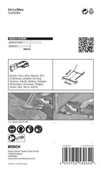 Bosch EXPERT Starlock Carbide 2608900012 