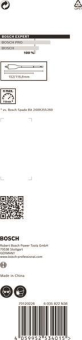 Bosch EXPERT SELFCUT Speed    2608900327 