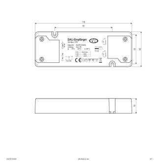EVN DALI-Dimmer-Controller - DALPD12245A 