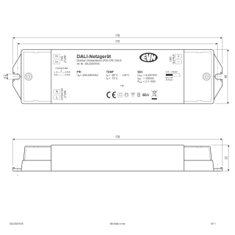EVN DALI Dimmer-Empfänger    DALD35015VS 