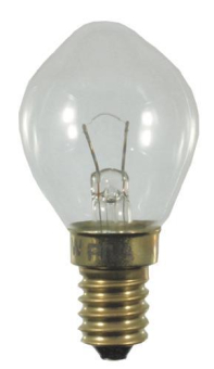 S&H Tropfenlampe 35x65mm E14 12V   43004 