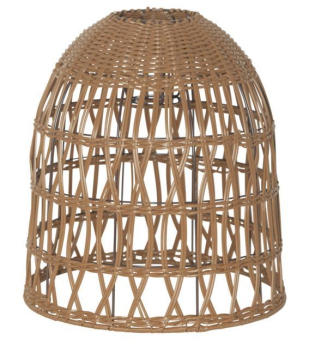 S&H Rattan-Lampenschirm 30x33cm    88189 