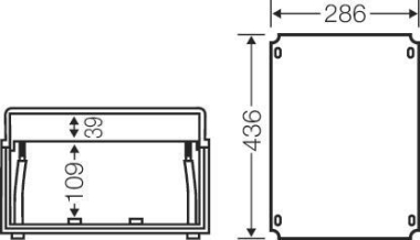HENS Einbauplatte Mi EP 03, für Mi EP 03 