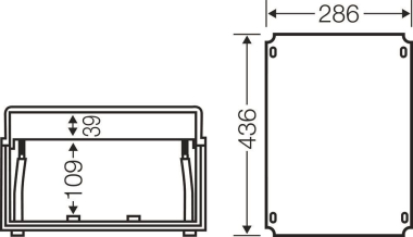 HENS Einbauplatte Mi EP 03, für Mi EP 03 
