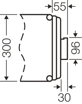 HENS Belüftungsflansch Mi BF    Mi BF 44 