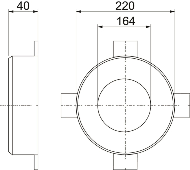 OBO TCX-160 Rohrmanschette f.brennbare 