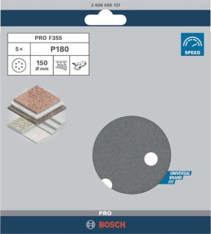 Bosch 5Schleifblatt F355      2608605127 