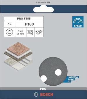 Bosch 5Schleifblatt F355      2608605118 