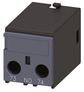 SIEM Hilfssch. bl., Front, 3RH2911-1BA10 