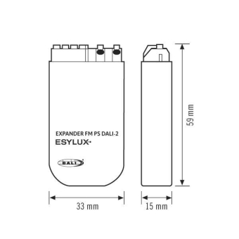 Esylux EXPANDER FM PS DALI-2  EP10429927 