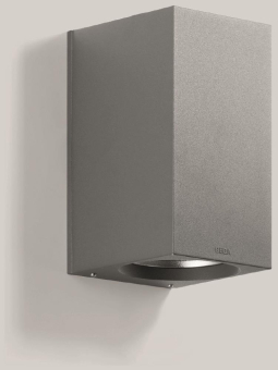 BEGA Wandleuchte silber 3000K   33581AK3 