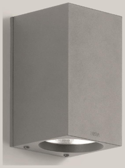 BEGA Wandleuchte silber 3000K   24595AK3 
