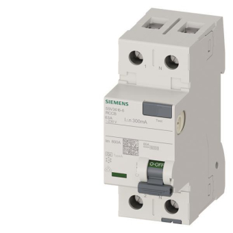 Siemens FI-Schalter 2x63A       5SV36166 