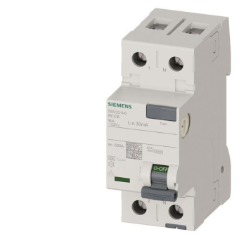 Siemens FI-Schalter 2x16A       5SV33116 