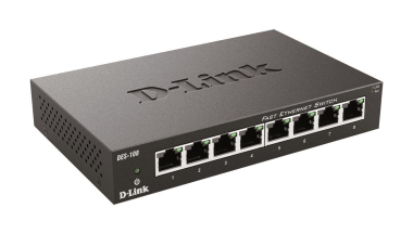DLINK 8-Port Fast Ethernet     DES-108/E 