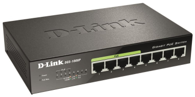 DLINK 8-Port Gigabit         DGS-1008P/E 