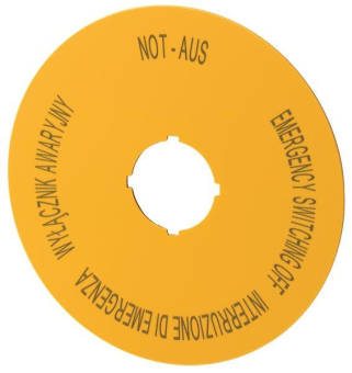 EATON M22-XAK5 Schild NOT-AUS     167641 