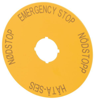 EATON M22-XAK4 Schild NOT-AUS     216468 