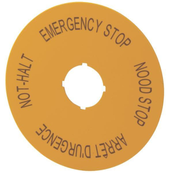 EATON M22-XAK13 Schild NOT-HALT   121087 