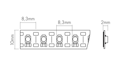 Nobile Flex. LED SMD 2835 5m  5010905930 