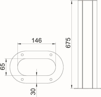 OBO ISSOGHS70140RW Instssäule Boden 