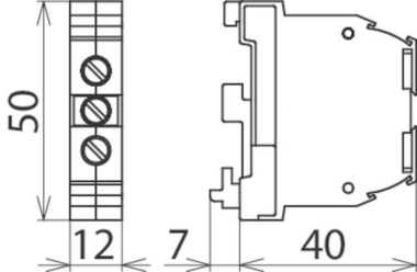 DEHN Universal-Schutzleiterklemme 910099 